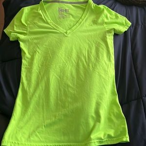 Neon green, women’s dry fit Nike T-shirt
